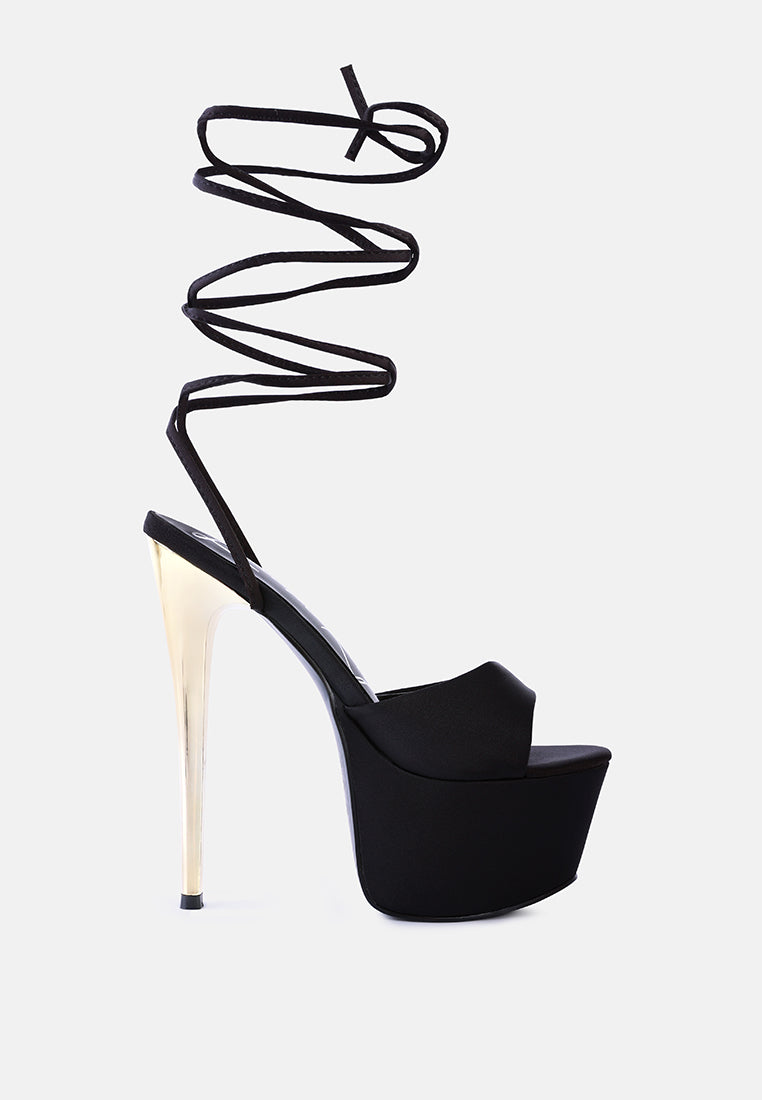 Passion Fruit Dramatic Platform Lace-Up Heel Sandals-6